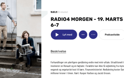 Interview i Radio4 Morgen